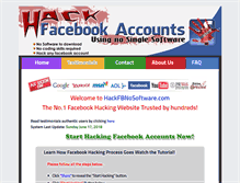 Tablet Screenshot of hackfbnosoftware.com